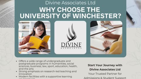 Shape Your Future at Winchester University with Divine Associates Ltd