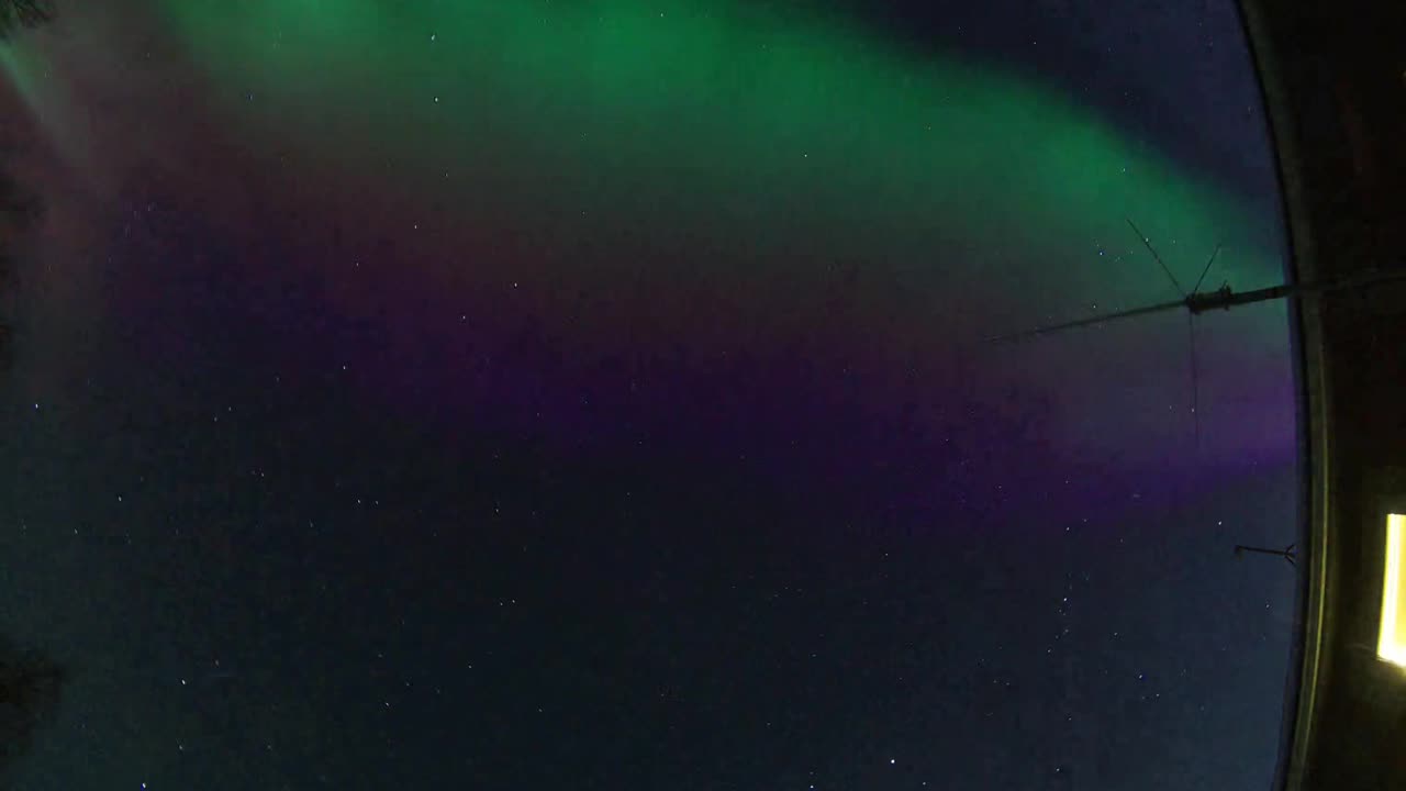 March 2025 AllSky Timelapse - Delta Junction, Alaska #AllSky
