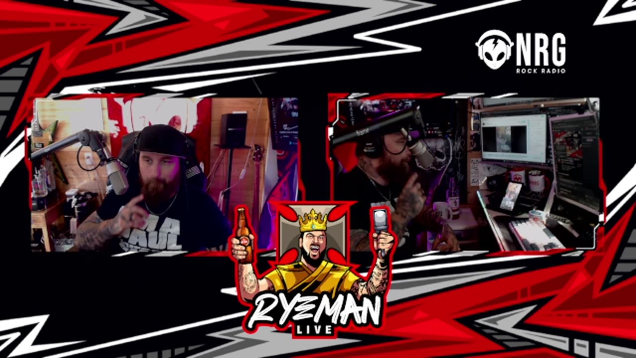 RyeMan Live! on Energy Rock Radio.com