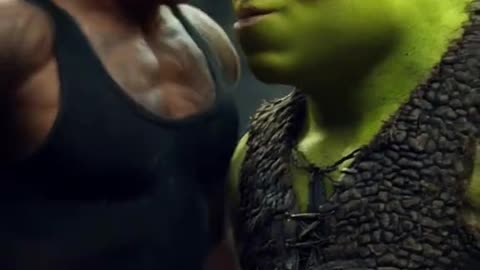 The Rock + Shrek Ai