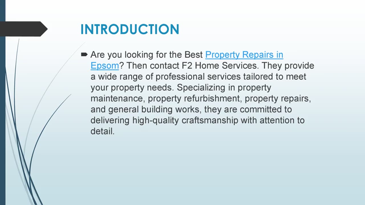 Best Property Repairs in Epsom