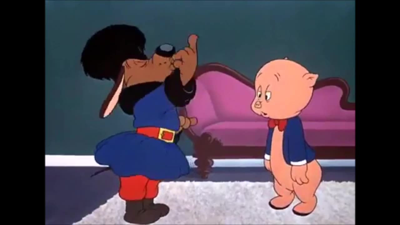 Looney Tunes: Awful orphan spanking
