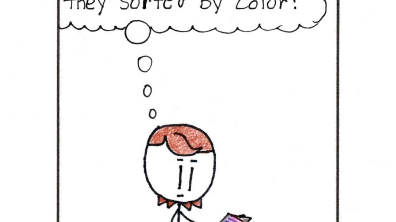 Sticky Shorts: Sorted Wrong (Stick-y Humor Comic Video)