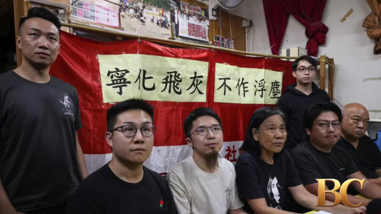 One of Hong Kong’s last major pro-democracy parties disbands