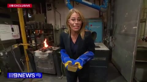 9 News reports, Gold sky-rockets to all-time highs amid market turmoil.