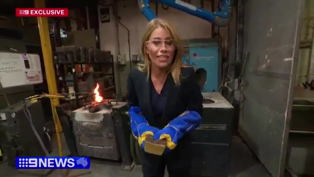 9 News reports, Gold sky-rockets to all-time highs amid market turmoil.