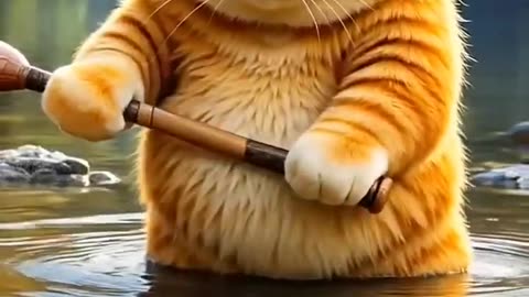 AI Animated Funny Cat Video 🐱 | Hilarious Pet Moments #funny #cat #animation