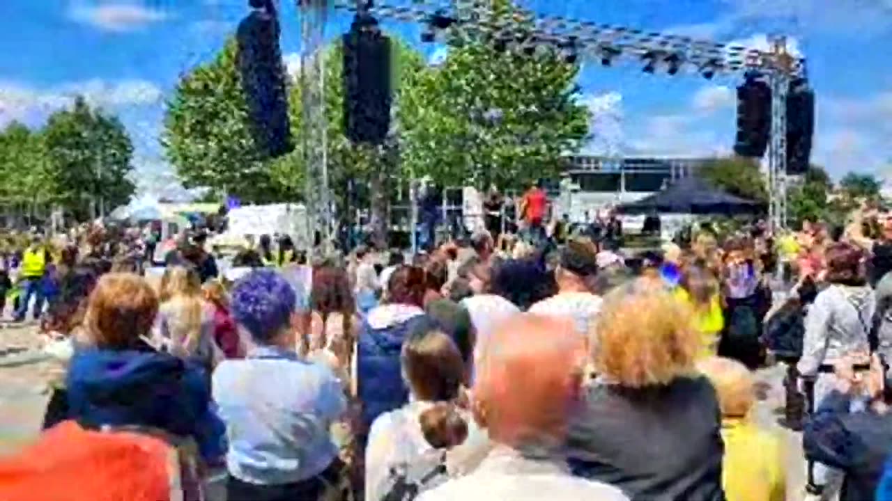 Студентски протест - Лозница 9. мај 2025. (1. део)