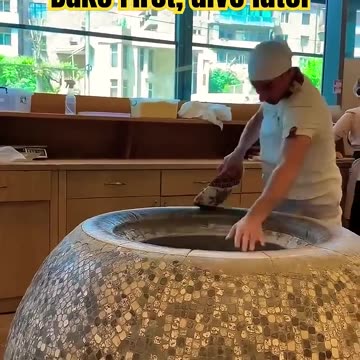 Bake first,dive later