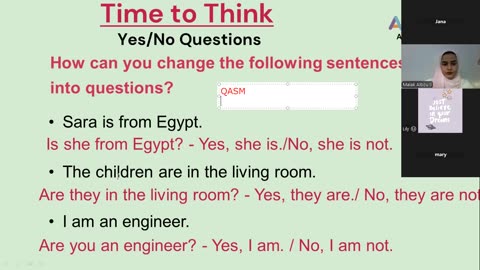 Forming questions(14)