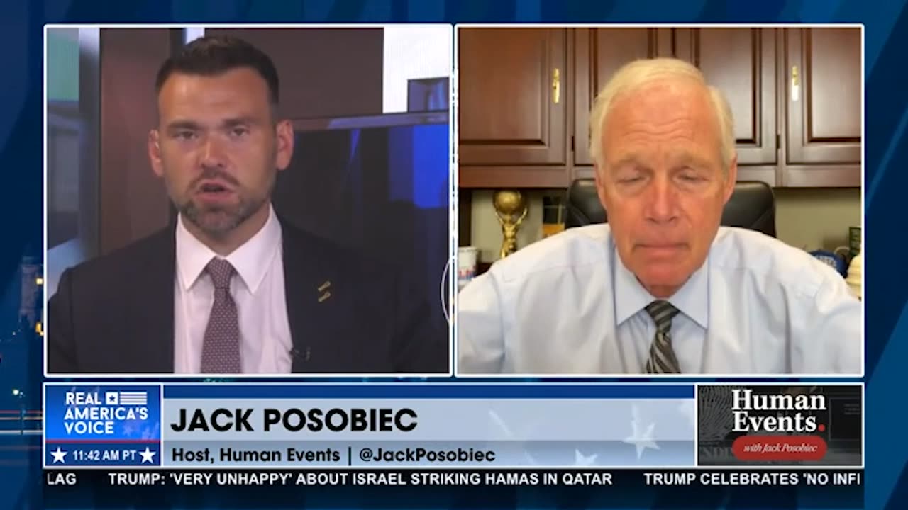 Senator Ron Johnson on Human Events Daily 9.10.25