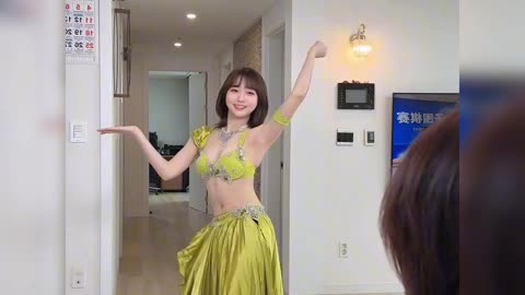 Hot tiktok - Beautiful girl dancing gracefully