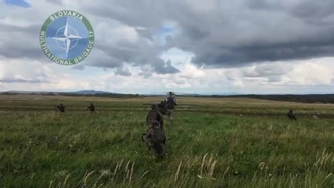 Spanish Soldiers During Recent NATO Exercises in Slovakia