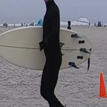 This surfer has questions.