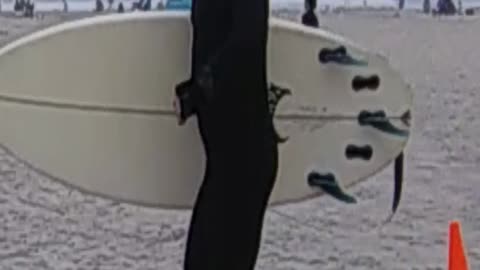 This surfer has questions.