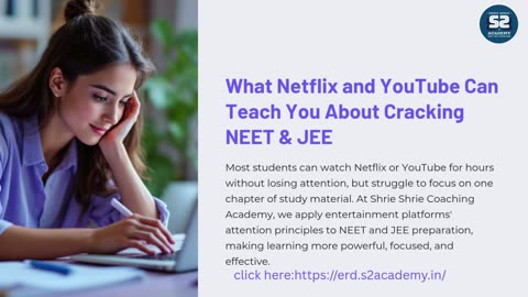 What Netflix and YouTube Can Teach You About Cracking NEET & JEE