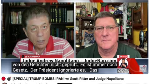 💣 [SPECIAL] TRUMP BOMBS IRAN! w/ Scott Ritter and Judge Napolitano