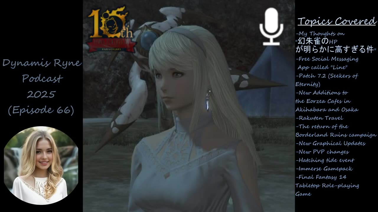 Final Fantasy 14: Dawntrail, Dynamis Ryne Podcast on April 5, 2025