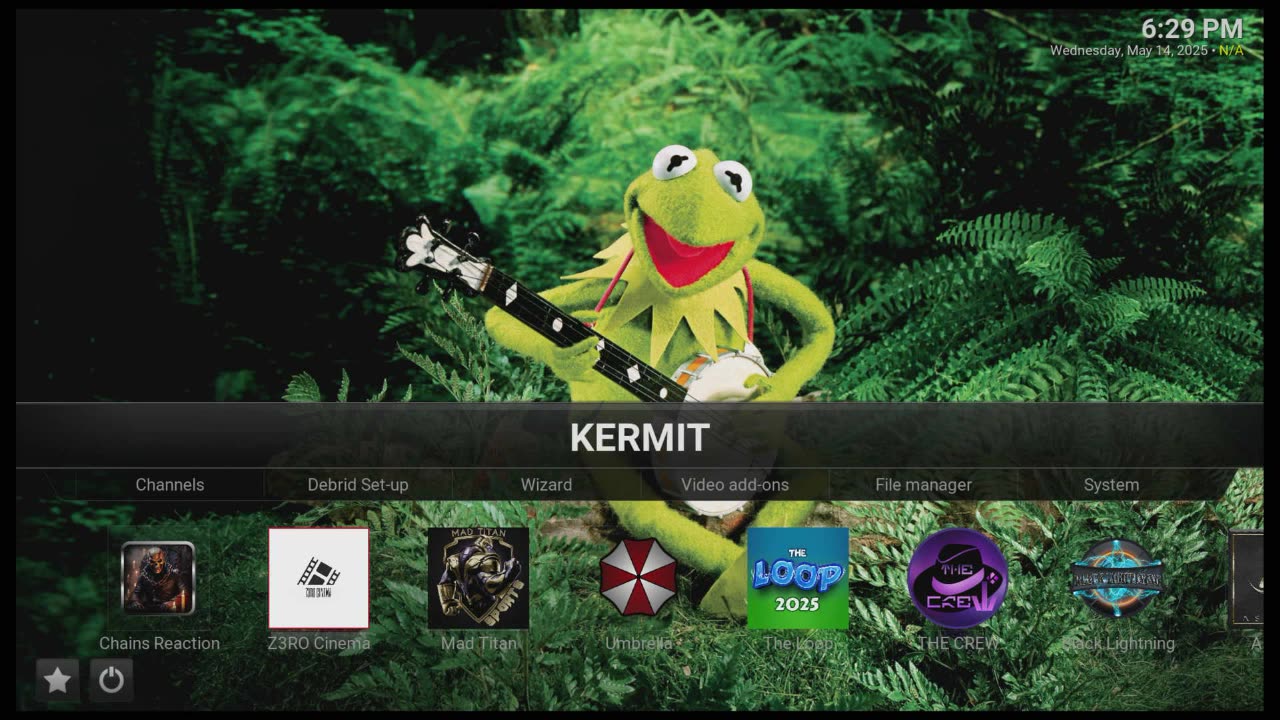 How to install the Kermit Kodi Build