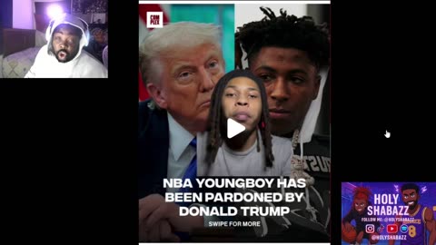 NBA YoungBoy’s Trump Tribute Album Had Me Confused… Then I Remembered He Got Pardoned 😳 #holyshabazz