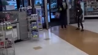 Sick of Her Store Getting Rob this Cashier has had Enough...