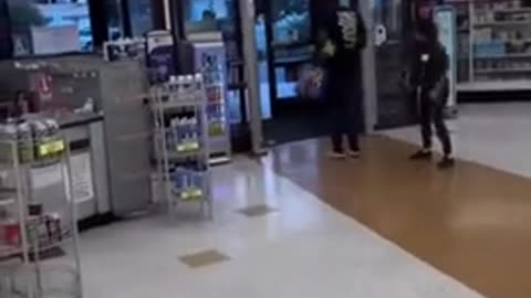 Sick of Her Store Getting Rob this Cashier has had Enough...