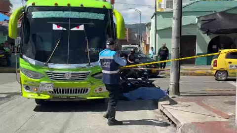 Motociclista muerto en accidente de tránsito en Bucaramanga
