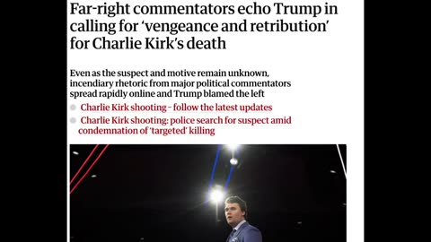 Charlie Kirk The Character Is DEAD But The Actor, NOT So Much by a Call For An Uprising