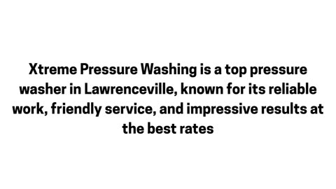 Pressure Washing Lawrenceville GA