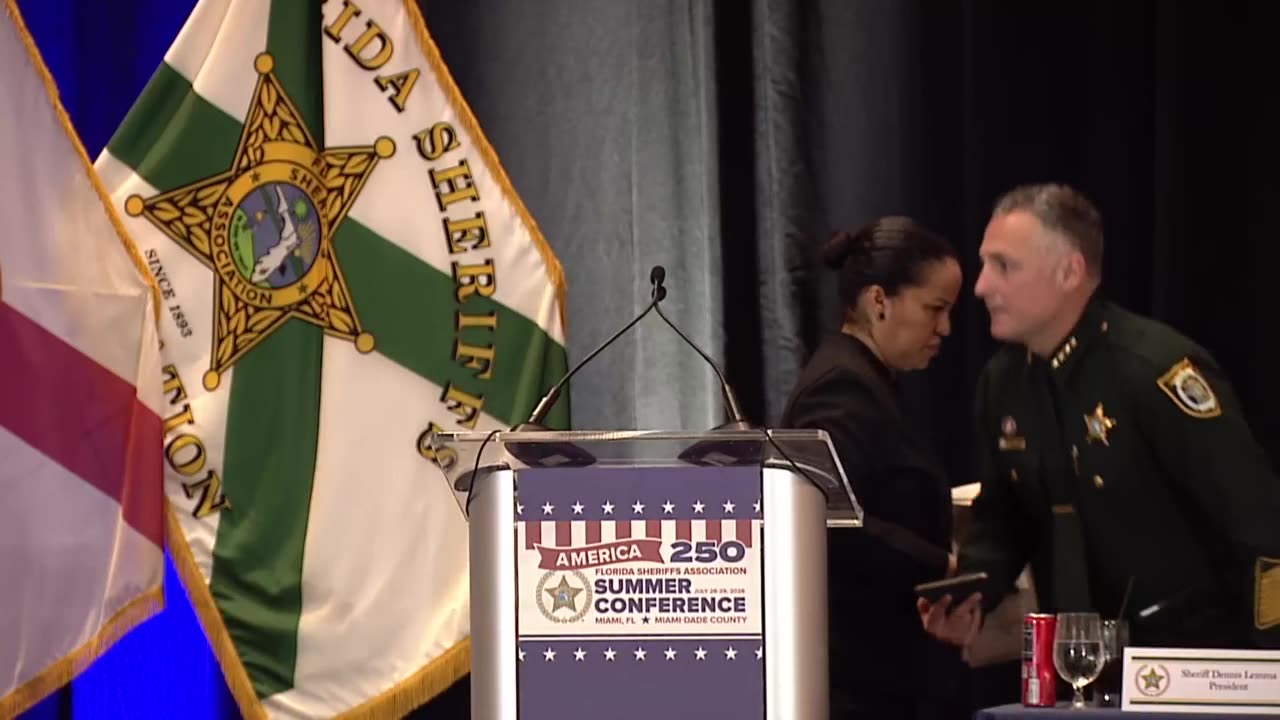 Governor DeSantis Speaks at Florida Sheriffs Association Summer Conference