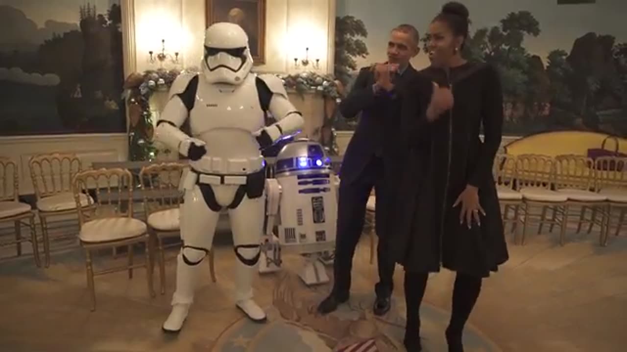 Archived ✅ | 5-4-2016 Obama May the 4th; the President, First Lady & R2-D2