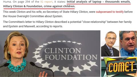 FOLLOW THE MONEY: The Clintons and their human trafficking connections to ...