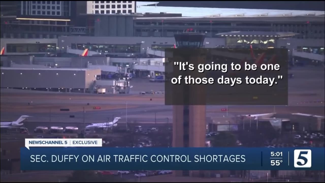 Hard working air traffic controller are not getting paid during the shutdown