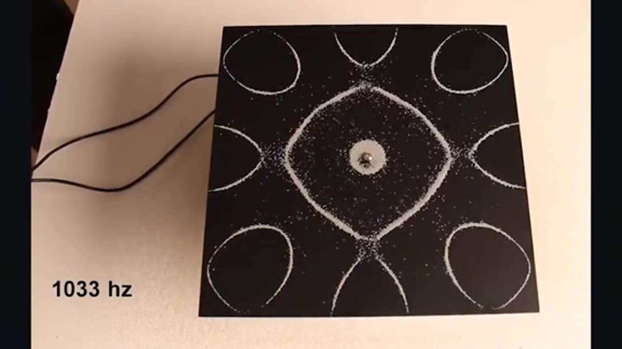 This is What Frequencies Will Do To Sand!