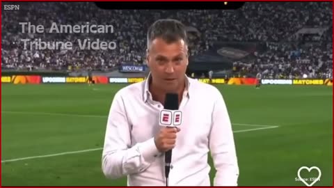 WATCH: ESPN Host Collapses Live on Air While Reporting from Soccer Stadium in California