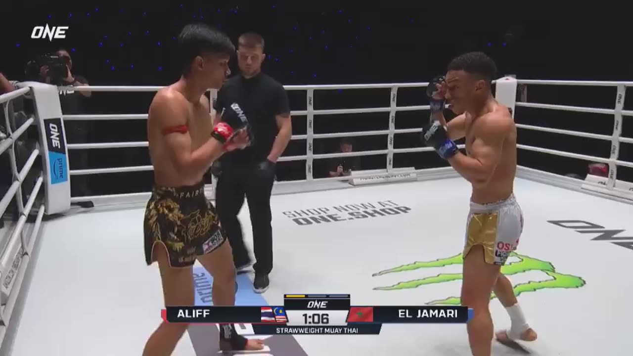 US Sports Martial Arts Feat. Aliff vs. Elmehdi El Jamari | ONE Fight Night 32