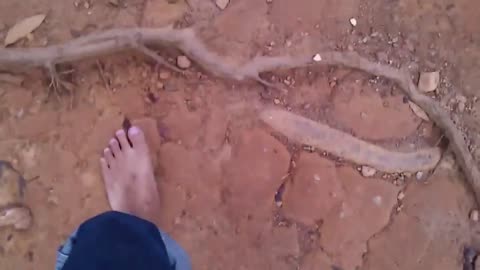 Barefoot Hiking