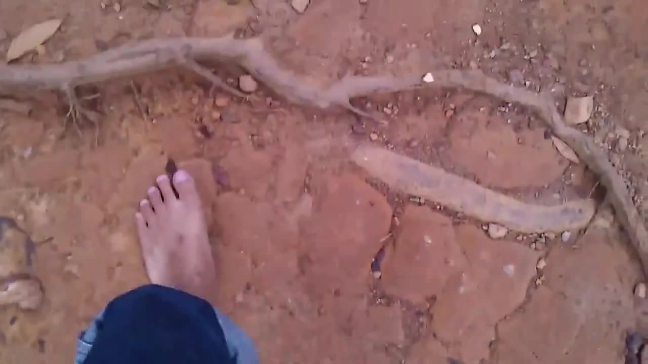 Barefoot Hiking
