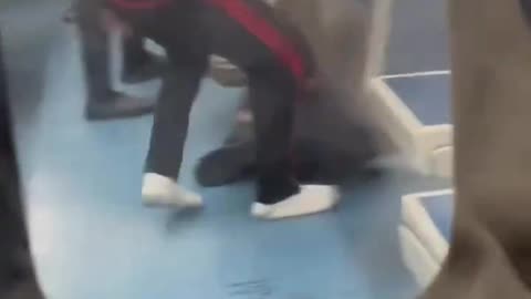 Black men attack elderly White man