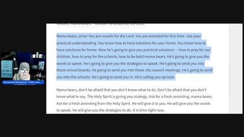 Prophecy Update 5/12/25 Biblical Signs Of The Times! Faith Lane Live with Annamarie Strawhand