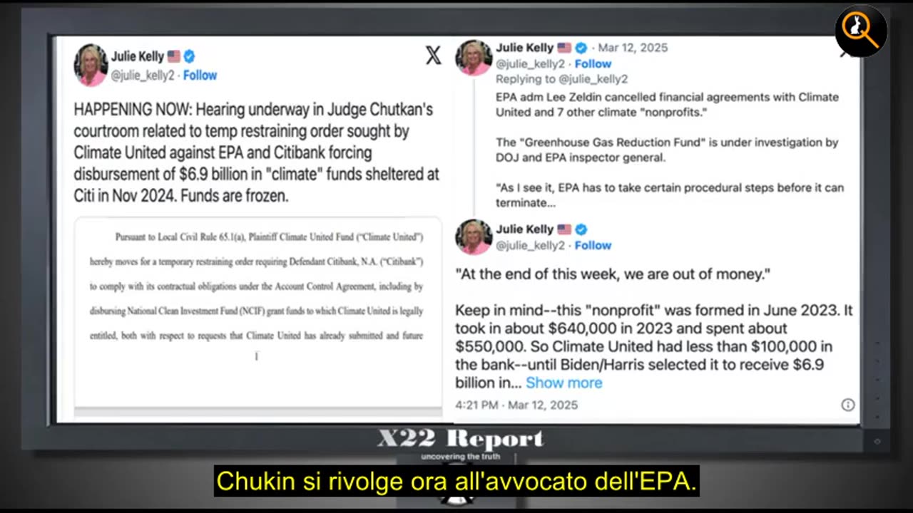 Q anon ultime azioni