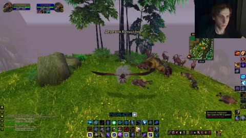 Полетал на друиде копал и косил траву онлайн