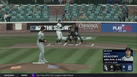 MLB The Show 35 2k25 Chicago White Sox At Detroit Tigers