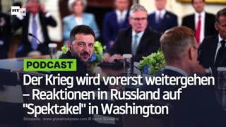 Der Krieg wird vorerst weitergehen – Reaktionen in Russland auf "Spektakel" in Washington
