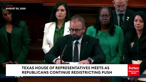 'These Maps Are Theft': Texas Dem Joe Moody Drops The Hammer On The GOP's Gerrymandering
