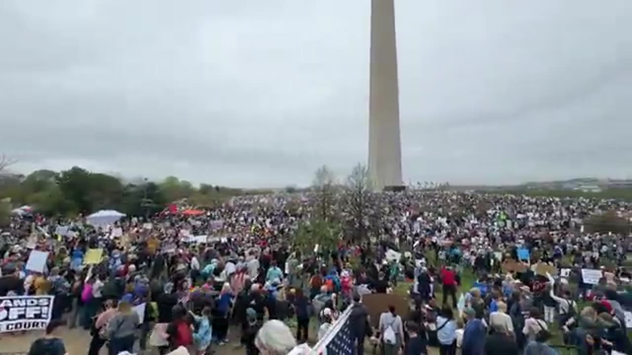 Altra Manifestazione sempre a Washington contro i dazi di Trump