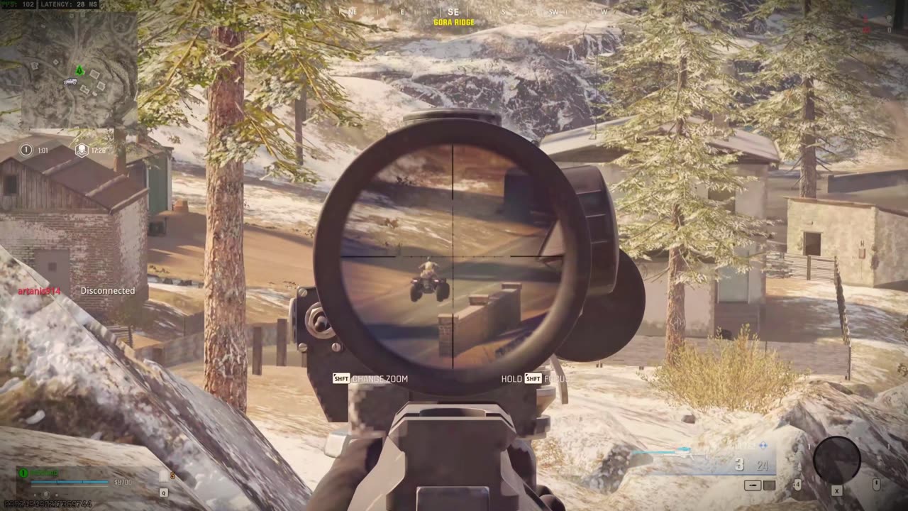 Sniping in Verdansk