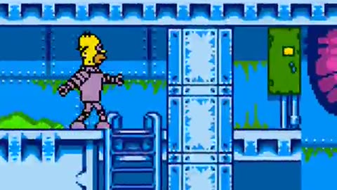 Gameboy Color Longplay 081 The Simpsons - Night of the Living Treehouse of Horror