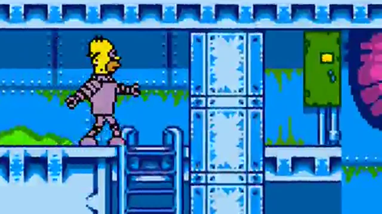 Gameboy Color Longplay 081 The Simpsons - Night of the Living Treehouse of Horror