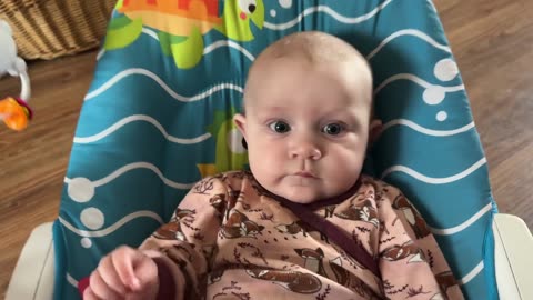 Can’t Sit Still for a Second! | Baby Kayla Day 145